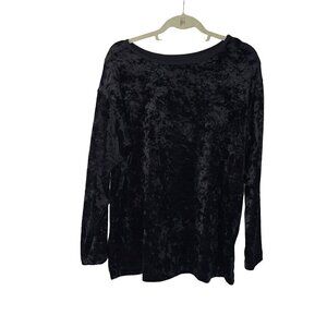 NWT Liz Claiborne Body Wear Womens Crushed Velvet Top Size Medium M Vintage New